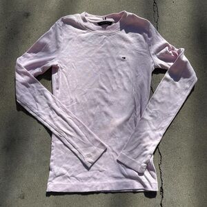 Tommy Hilfiger Soft Pink Crew Neck Top